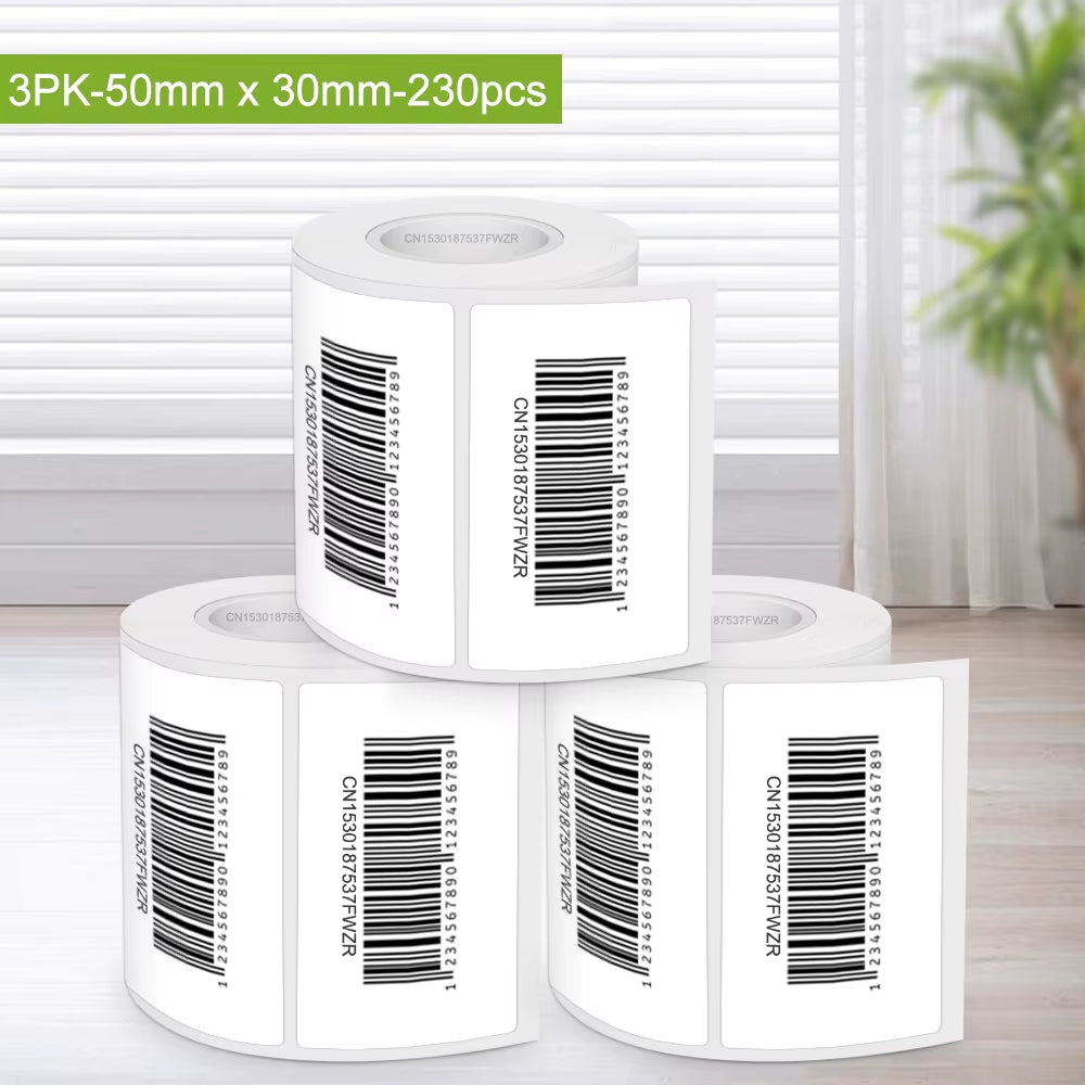 P50 Label Maker Mini Portable Thermal Printer Similar to E210 M110 Wireless Labeling Machine DIY Printing Self-Adhesive Sticker