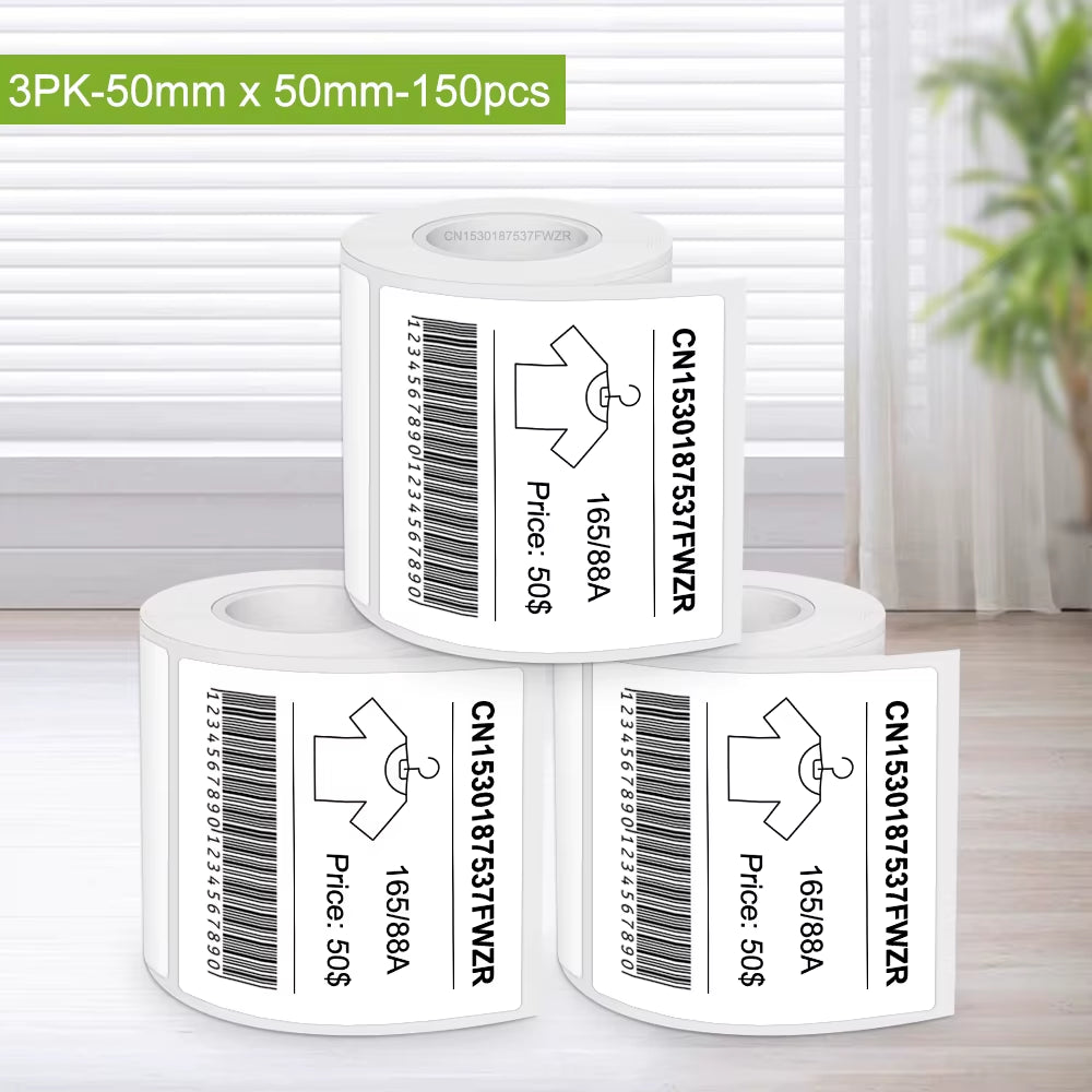 P50 Label Maker Mini Portable Thermal Printer Similar to E210 M110 Wireless Labeling Machine DIY Printing Self-Adhesive Sticker