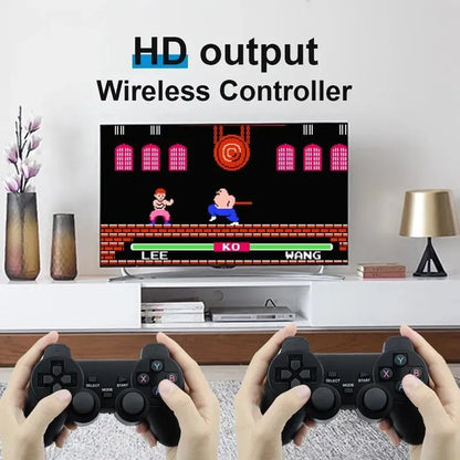 Video Game Console Built-In 20000 Games Wireless Controller TV Game Stick 4K HD Retro Mini Handheld Game Player